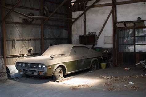 Mazda RX-4 Japanese Sports Cars, Japanese Cars, Junkyard Cars, Abandoned Cars, Abandoned ...