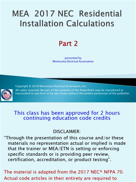 Residential Code Update Part 2 of 2 Hrs | PDF | Electrical Conductor ...