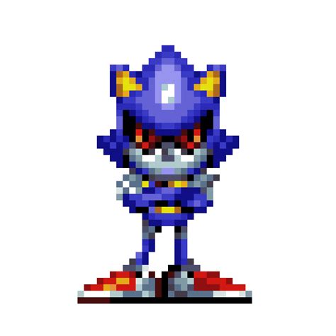 Sonic Mania Metal Sonic Sprite by TitoTheOG on DeviantArt