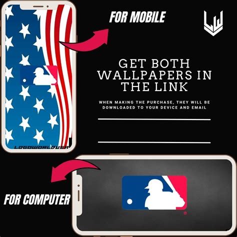 MLB - Wallpaper for cell phone + computer - LOGOWORLD | Hotmart