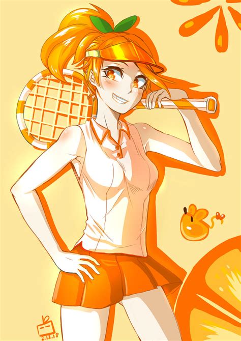 Fan art Orange cookie from cookie run by Expofelementals on DeviantArt