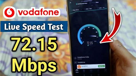 Vodafone Live Speed Test By Ookla | Great Downloading and Uploading Speed - YouTube