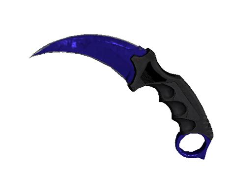 Karambit | Doppler Sapphire — skin on CS:GO/CS2 Wiki by CS.MONEY