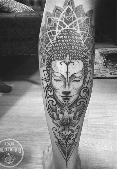 Buddha and mandala tattoo | Tatuagem buda, Tatuagem budista, Tatuagens budistas