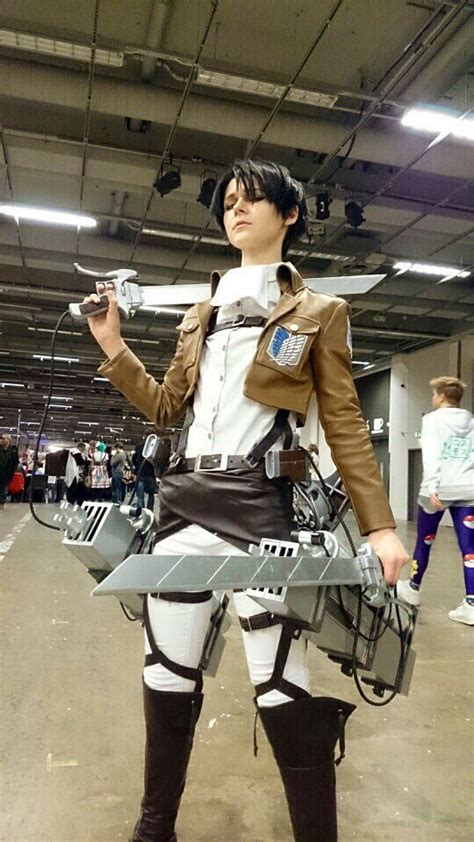 My Levi cosplay I had on confusion 2014. I’m put a lot of work into it ...