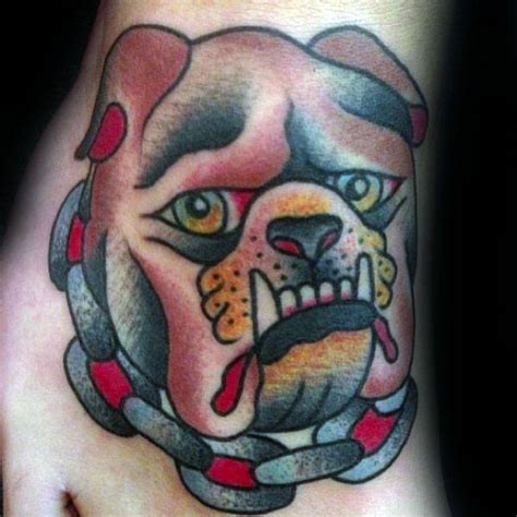 60 Bulldog Tattoos For Men - Masculine Design Ideas