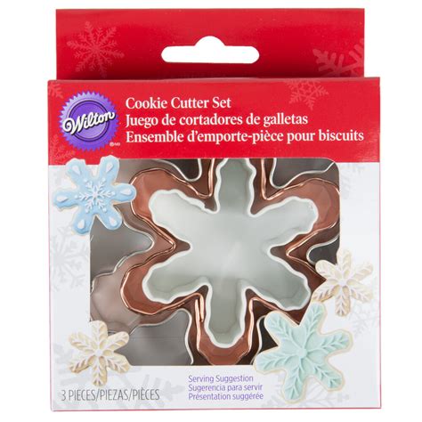 Wilton Snowflake Cookie Cutter Set - 3-Piece