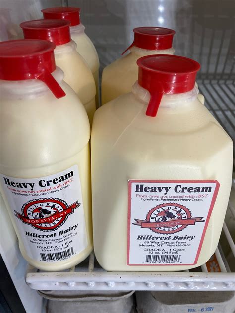 Hillcrest Dairy Heavy Cream 32 oz