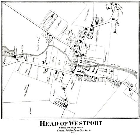 westport map 2 - Westport Historical Society