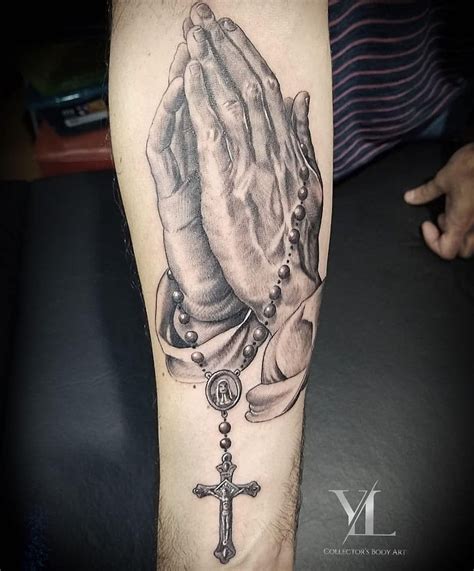 101 Amazing Praying Hands Tattoo Ideas You Will Love! | Outsons | Men's Fashion Tips And… | Hand ...