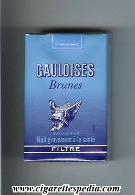 Gauloises Brunes (Filtre) KS-20-S - France - Cigarettes Pedia