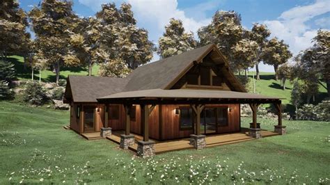 3 Timber Frame House Plans for 2021 | Customizable Designs - TBS