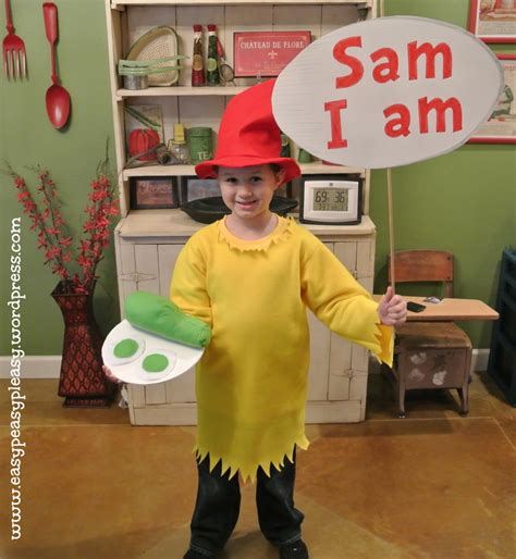 All Things Dr. Seuss-Sam I am Costume - Easy Peasy Pleasy