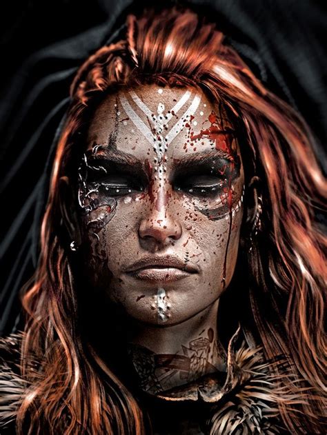 Queen Boudica - Warrior Queens NFT Collection in 2024 | Queen boudica, Warrior makeup, Warrior ...