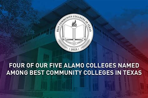 Four of our five Alamo Colleges named among Best Community Colleges in ...