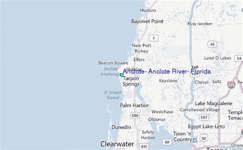 Anclote, Anclote River, Florida Tide Station Location Guide