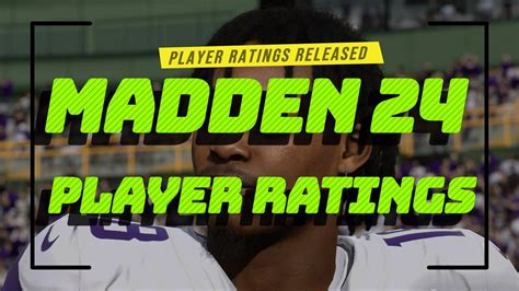 Madden 24 Player Ratings