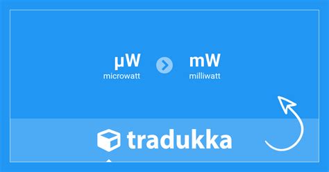 Convert microwatt (µW) to milliwatt (mW) | Tradukka