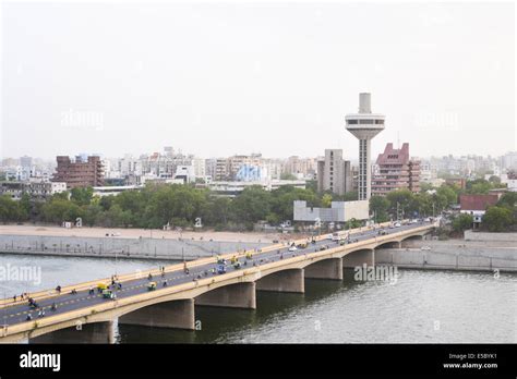 Ahmedabad riverfront Stock Photo - Alamy