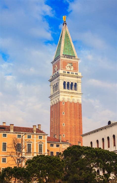 St Mark`s Campanile in Venice Stock Image - Image of bell, city: 111197691