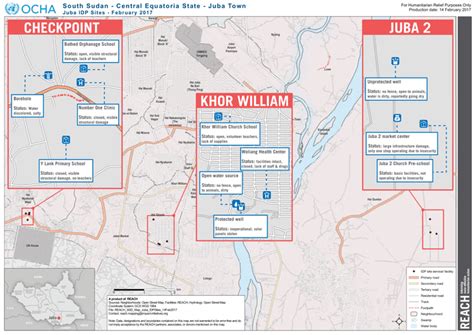 South Sudan - Central Equatoria State - Juba Town, Juba IDP Sites ...