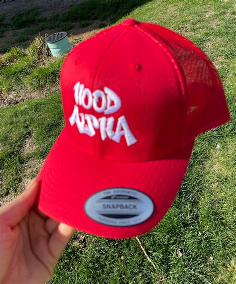 Red Trucker Hat – HoodAlpha