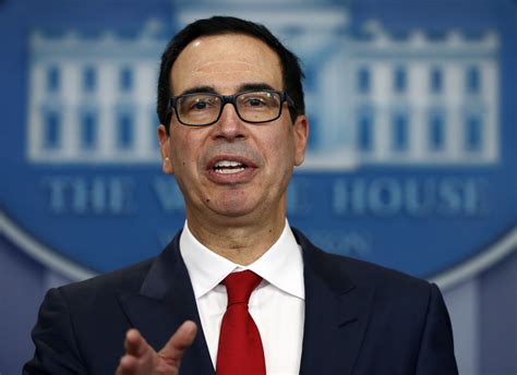 Treasury Secretary Says Tax Bill on Track for Completion Next Month - WSJ