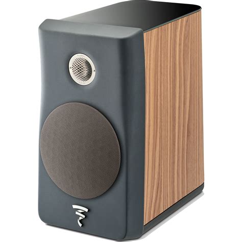 FOCAL KANTA N°1 6.5" 2-Way Booksheld Speakers Walnut Dark Gray Matte ...