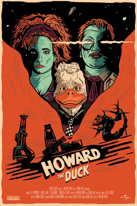 Howard The Duck | Poster By Harlanelam