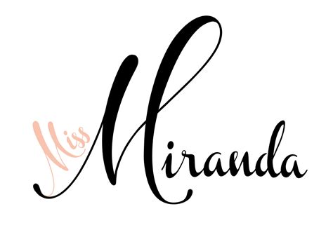 Miss Miranda SINGS... — Miss Miranda