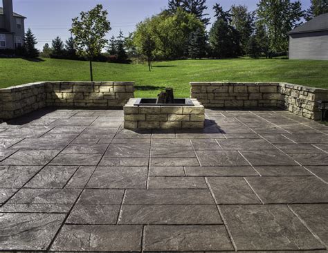 Stamped Concrete: Michigan Landscaping Company