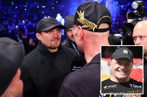 Tyson Fury's dad says he advised son to offer Oleksandr Usyk 70/30 deal ...