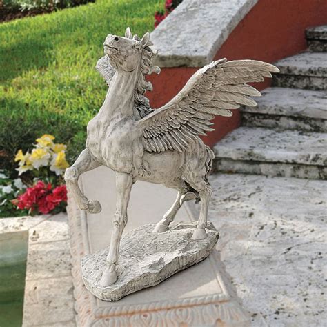 Design Toscano Grand Pegasus Winged Horse Sculpture in 2020 | Winged ...