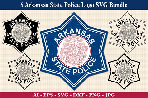 Arkansas State Police Logo Svg Bundle, Arkansas State Police Patch Svg ...