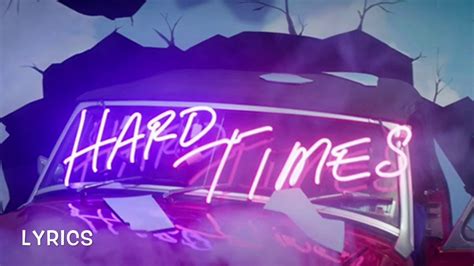 Hard Times - Paramore (Lyrics) - YouTube