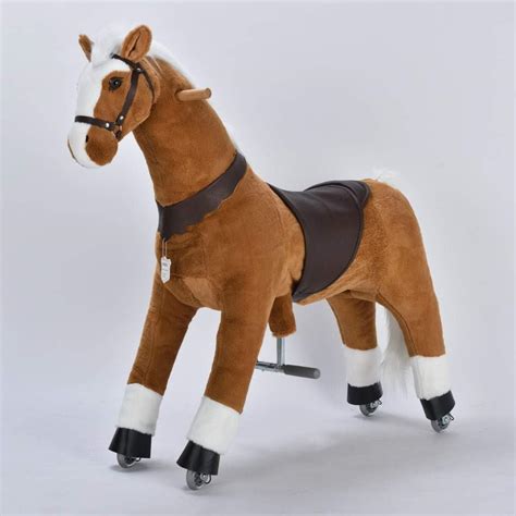 Buy Ufree Large Ride on Horse Toy, Ride on Bounce up and Down and Move ...