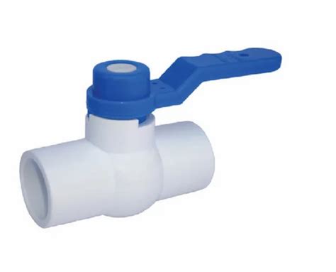 Plastic Water UPVC Ball Valve, Valve Size: Less than 6.25 mm, Nominal ...