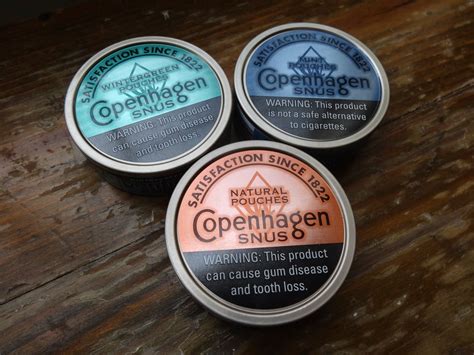 Copenhagen Snus - Wintergreen, Mint and Natural (Discontinued). Reviews. 3 March 2014.