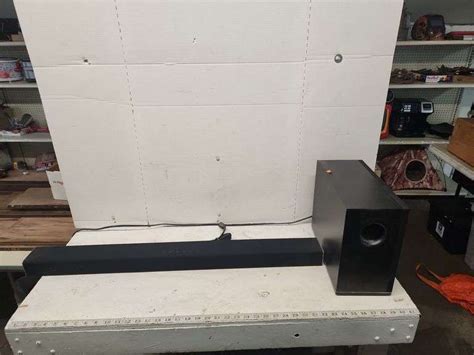 SOUND BAR & SUBWOOFER - Isabell Auction