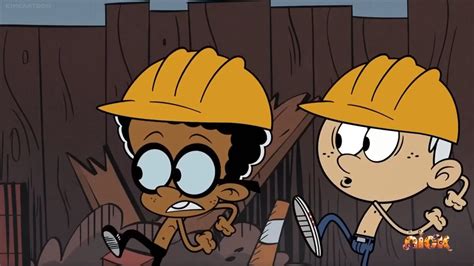 Shirtless Drawn Cartoon Boys: Shirtless Lincoln Loud & Clyde McBride in The Loud House