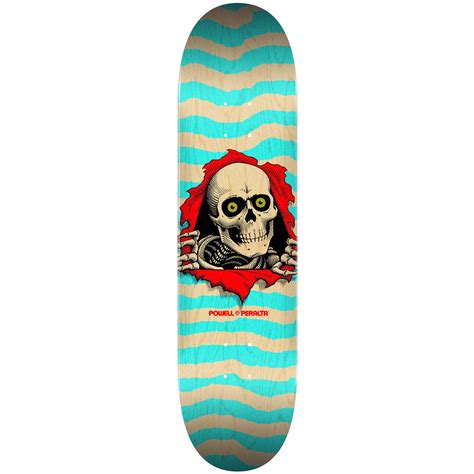 Powell Peralta Ripper Deck 8″ X 31.45″ Turquoise | CalStreets