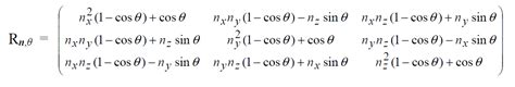 matrices - 3D rotation matrix from geometric properties - Mathematics ...