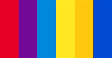 Red, Purple, Yellow & Blue Color Scheme » Blue » SchemeColor.com