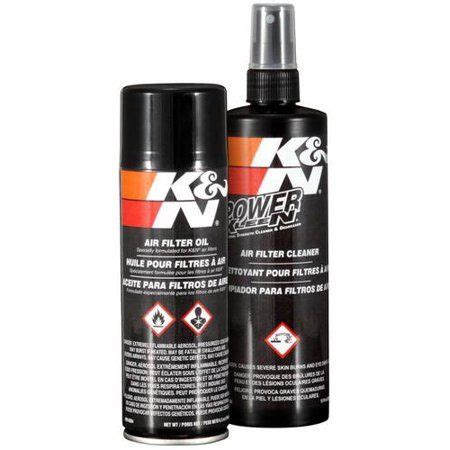 K&n Air Filter Cleaning Kit: Aerosol Filter Cleaner and Oil Kit; Engine Air Filter Service Kit ...