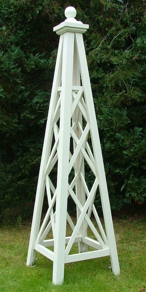 Wooden Garden Obelisk from The Lichfield Planter Company | Cottage garden, Garden structures ...