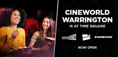 Cineworld Warrington opens this December | Cineworld cinemas