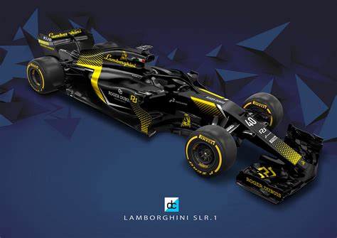 Lamborghini Racing F1 Team concept (Late Braking) on Behance