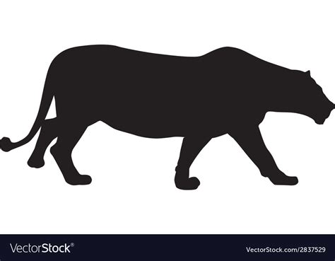 Lion hunt Royalty Free Vector Image - VectorStock