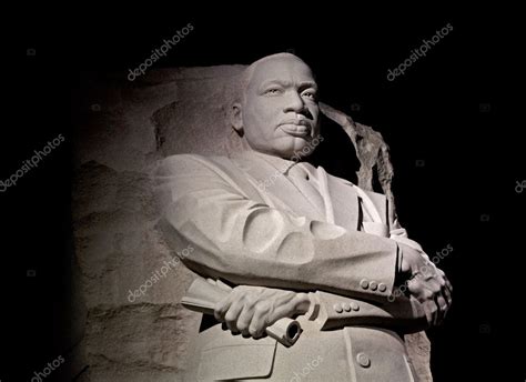 Martin Luther King Memorial At Night – Stock Editorial Photo ...