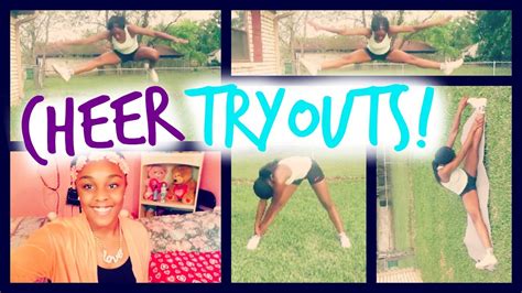 Cheer Tryouts! Advice, Tips, Tricks and More! - YouTube